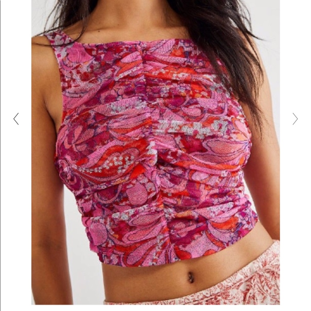 Free people reversible Tell Me More tank